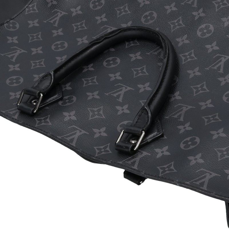 LOUISVUITTON Grand Sac Monogram Eclipse Tote Bag Black