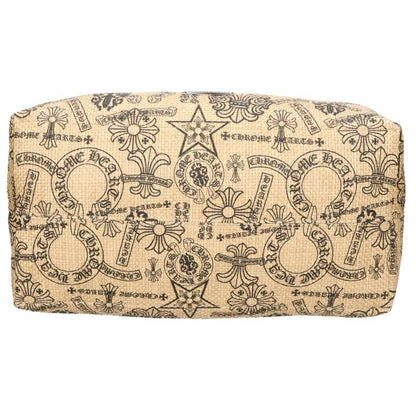Chrome Hearts Multi Logo Print Straw Bag Multi Size ONE SIZE