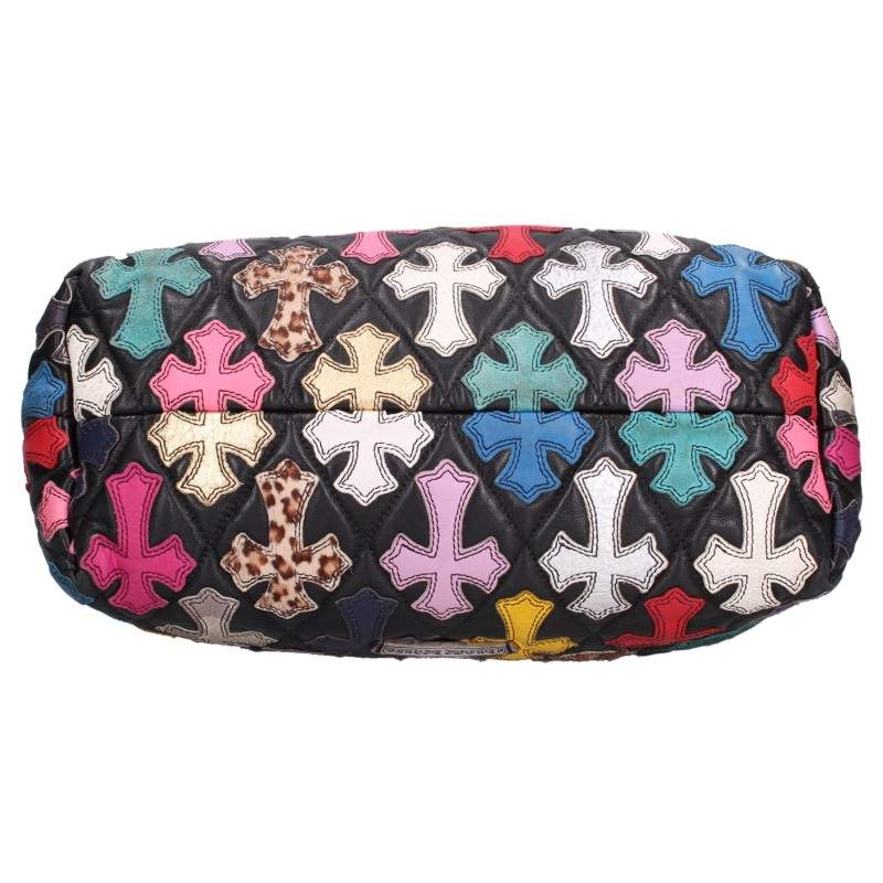 Chrome Hearts FS Tote Multi Cross Patch Leather Bag