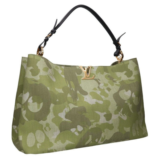 LOUISVUITTON Artycapucines Camouflage Tote Bag Size XXL