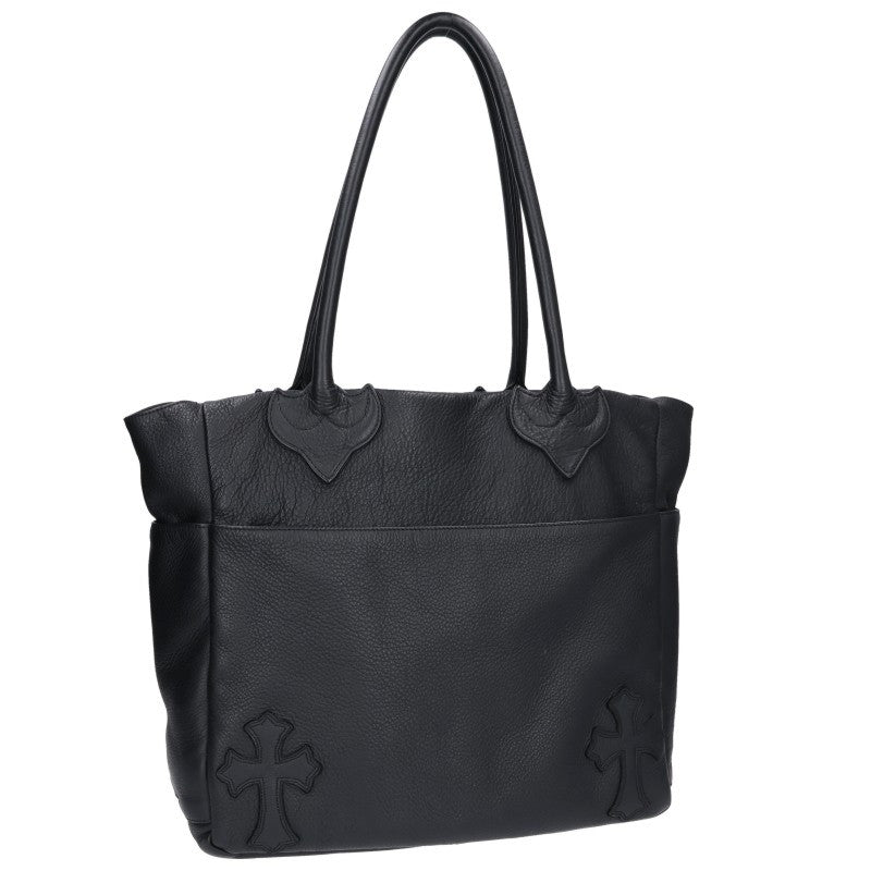 Chrome Hearts TOTE 4POCKET Leather Tote Bag