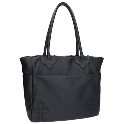 Chrome Hearts TOTE 4POCKET Leather Tote Bag