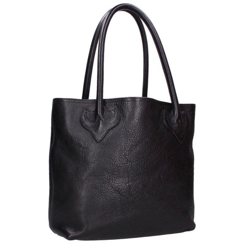 Chrome Hearts FS TOTE Cross Patch Leather Tote Bag