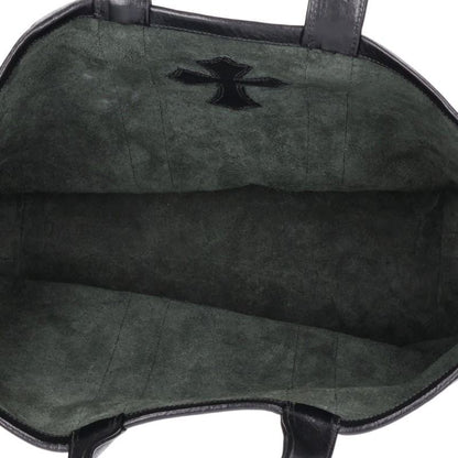 Chrome Hearts LEATHER TOTE BAG Anniversary Cross Patch Bag