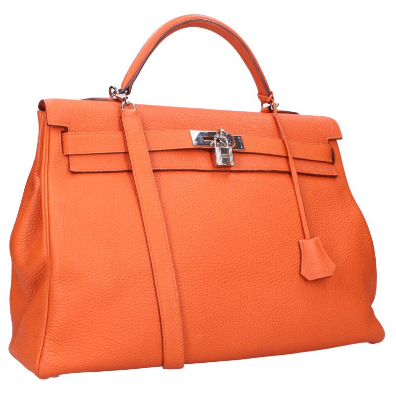 HERMES Kelly 40 O Stamp Silver Hardware Togo Size ONE SIZE