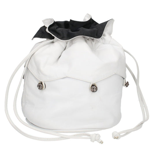 Chrome Hearts Cross Ball Drawstring Leather Size ONE SIZE