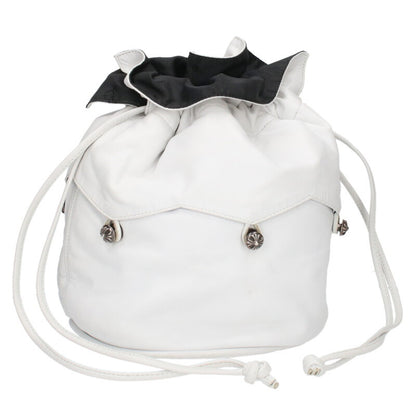 Chrome Hearts Cross Ball Drawstring Leather Size ONE SIZE