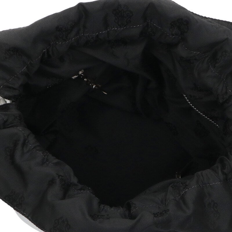 Chrome Hearts Cross Ball Drawstring Leather Size ONE SIZE