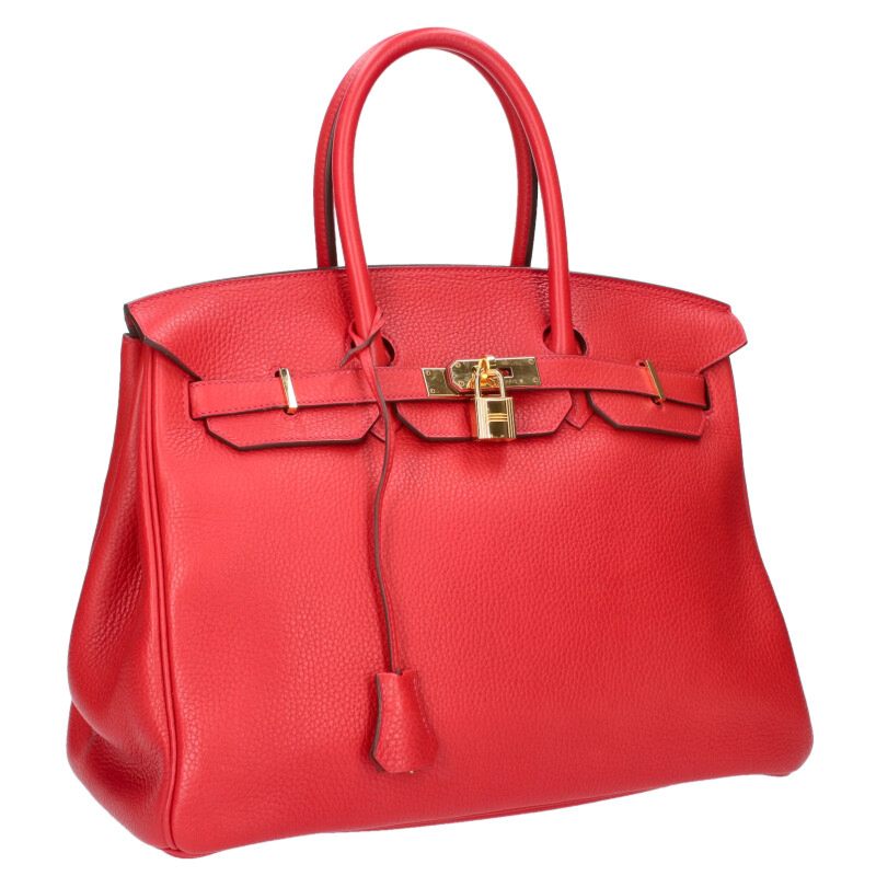 HERMES Birkin 35 C Stamp Gold Hardware Togo Size ONE SIZE