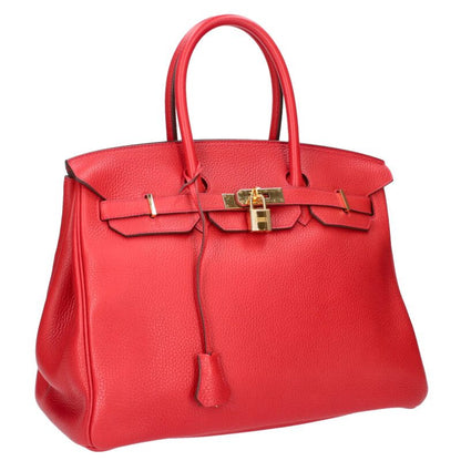 HERMES Birkin 35 C Stamp Gold Hardware Togo Size ONE SIZE