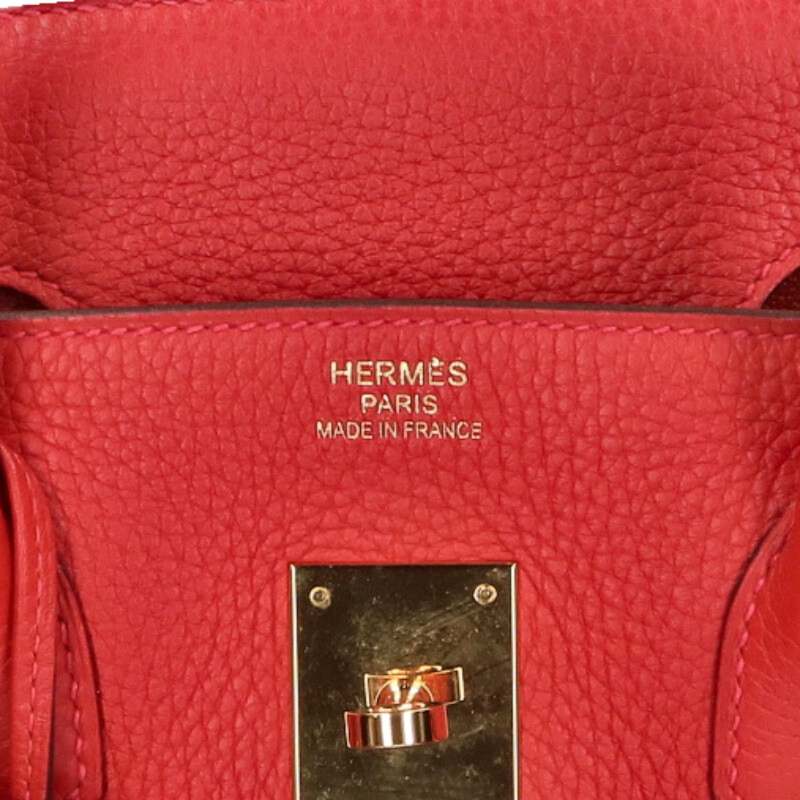 HERMES Birkin 35 C Stamp Gold Hardware Togo Size ONE SIZE