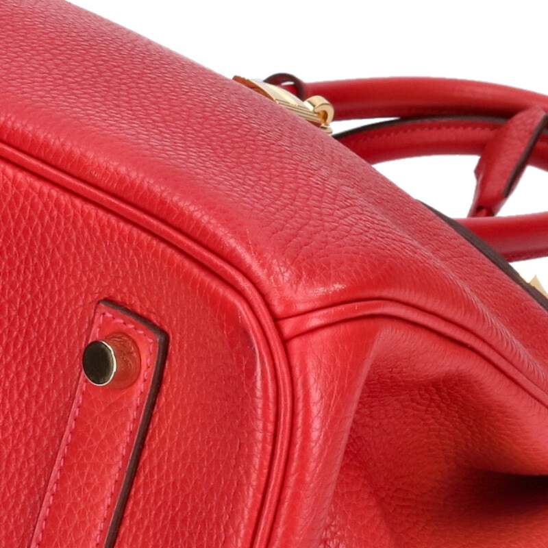 HERMES Birkin 35 C Stamp Gold Hardware Togo Size ONE SIZE
