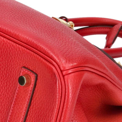 HERMES Birkin 35 C Stamp Gold Hardware Togo Size ONE SIZE