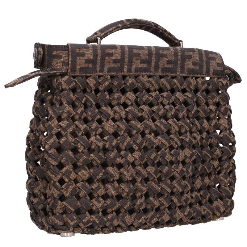 FENDI I See You Mini Zucca Pattern Handbag Size ONE SIZE