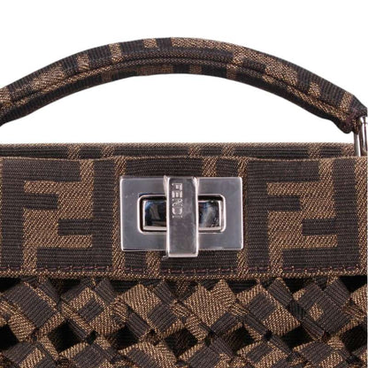 FENDI I See You Mini Zucca Pattern Handbag Size ONE SIZE