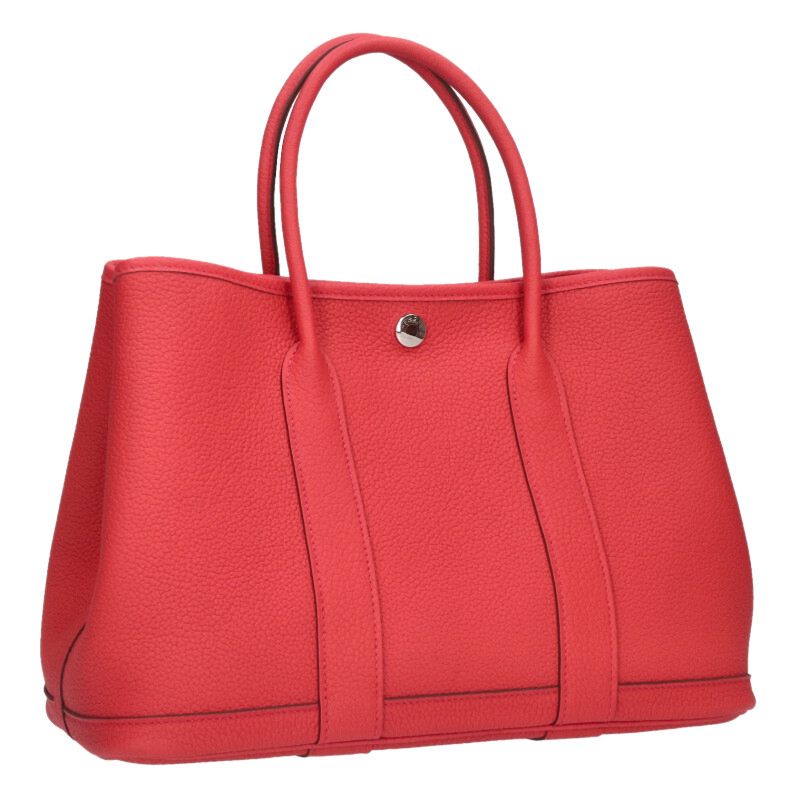 HERMES Garden Party TPM Bougainvillea Leather Size ONE SIZE