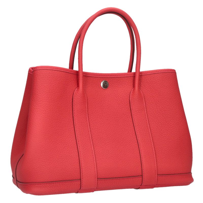 HERMES Garden Party TPM Bougainvillea Leather Size ONE SIZE