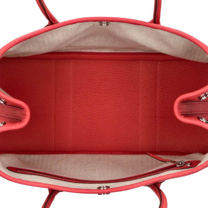 HERMES Garden Party TPM Bougainvillea Leather Size ONE SIZE