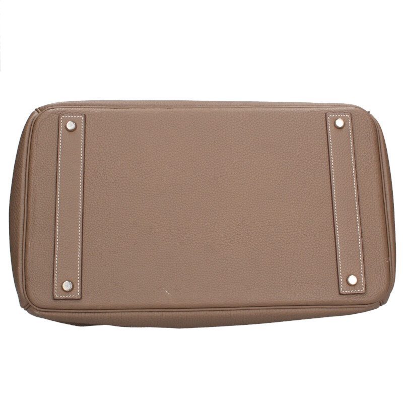 HERMES Haut à Courroies 40 Etoupe Togo Z Stamp Size ONE SIZE