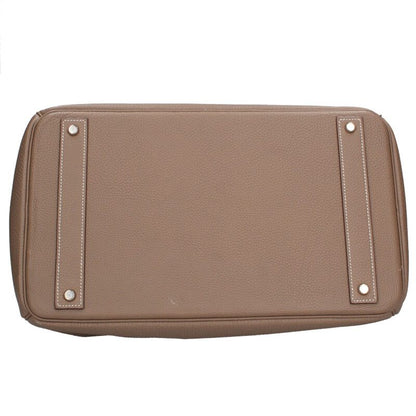 HERMES Haut à Courroies 40 Etoupe Togo Z Stamp Size ONE SIZE
