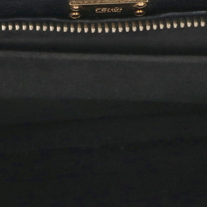 FENDI Peekaboo Fit Selleria Croc Leather Trim Size ONE SIZE