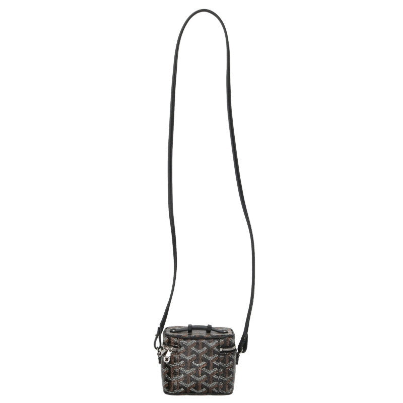 GOYARD Vanity Nano PVC Coated 2-Way Black Size ONE SIZE