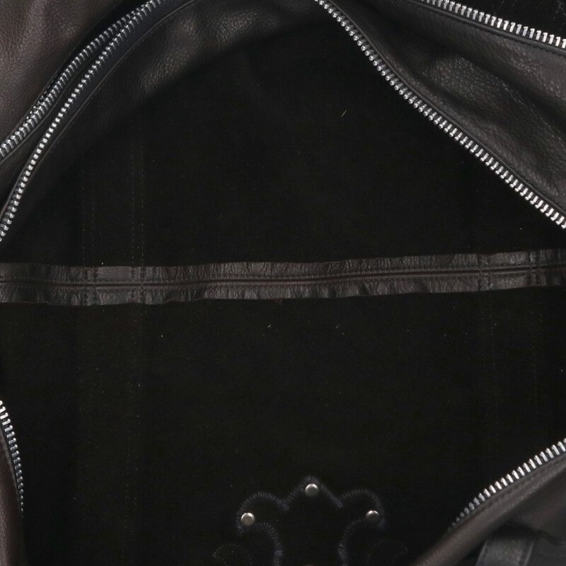 Chrome Hearts BS Fleur Dagger Zip Leather