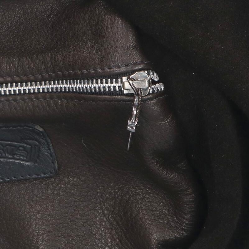 Chrome Hearts BS Fleur Dagger Zip Leather