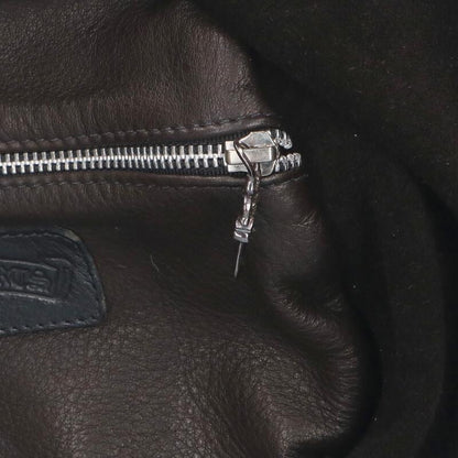 Chrome Hearts BS Fleur Dagger Zip Leather