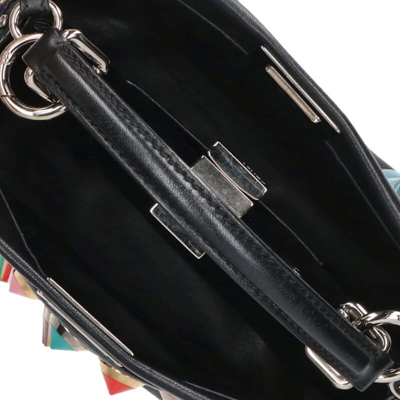 FENDI Peekaboo Mini Multi Studded Leather Size ONE SIZE