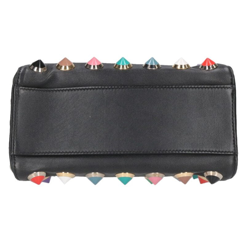 FENDI Peekaboo Mini Multi Studded Leather Size ONE SIZE