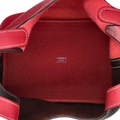 HERMES Picotin Lock Casaque PM Pink Brown Bag Size ONE SIZE