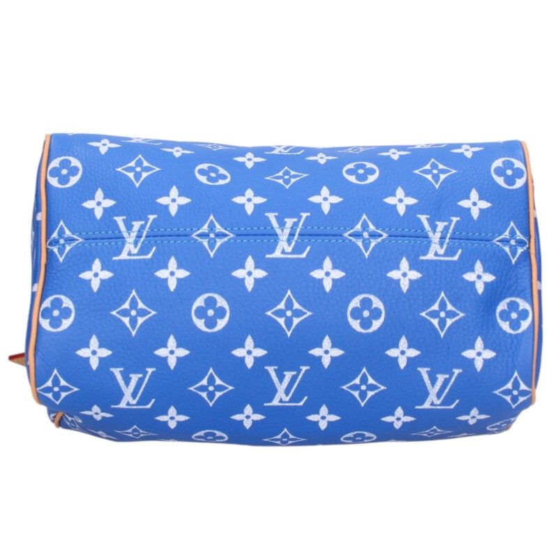 LOUISVUITTON Speedy P9 Monogram Bandouliere Size ONE Blue