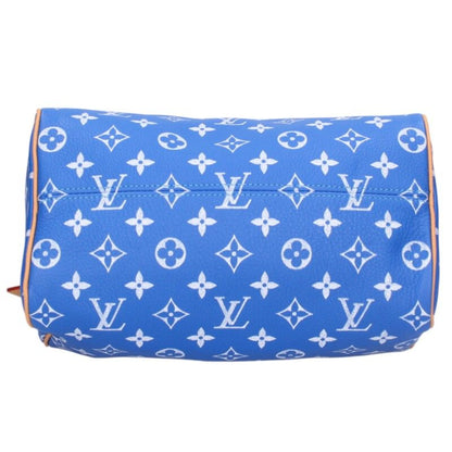 LOUISVUITTON Speedy P9 Monogram Bandouliere Size ONE Blue