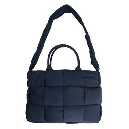 BOTTEGA VENETA Large Arco Padded Nylon Handbag Size ONE SIZE