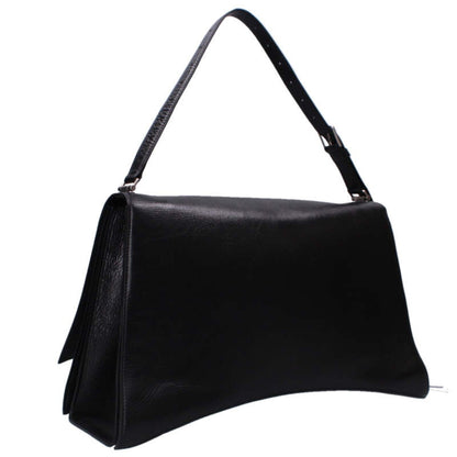 BALENCIAGA Crush Large Leather Handbag Size ONE SIZE