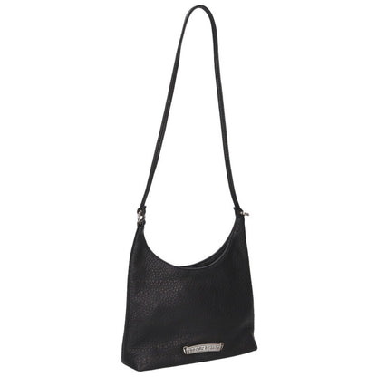 Chrome Hearts Dagger Leather Handbag Black Size ONE SIZE