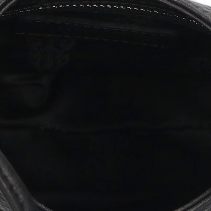Chrome Hearts Dagger Leather Handbag Black Size ONE SIZE