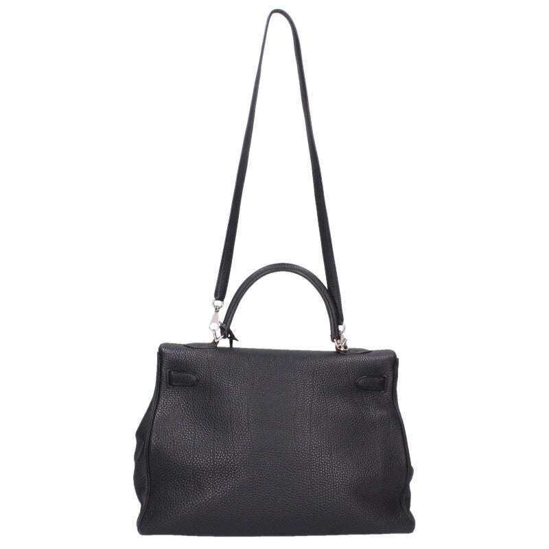 HERMES Kelly 35 Togo Leather SHW 2-Way Handbag Size ONE SIZE