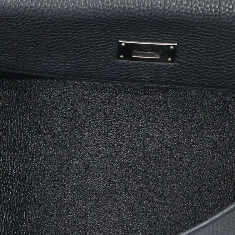 HERMES Kelly 35 Togo Leather SHW 2-Way Handbag Size ONE SIZE