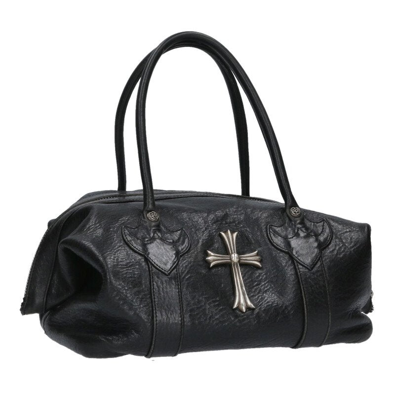 Chrome Hearts Monica CH Cross Leather Handbag Size ONE SIZE