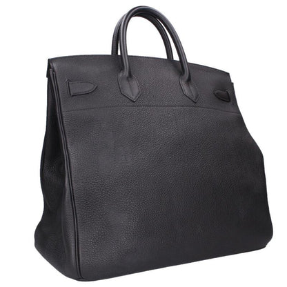 HERMES HAC 40 Togo Leather SHW Black/Silver Size ONE SIZE