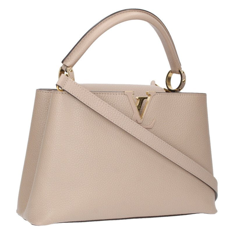 LOUISVUITTON Capucines MM Logo Leather 2-Way Size ONE SIZE