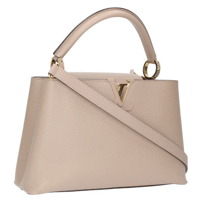 LOUISVUITTON Capucines MM Logo Leather 2-Way Size ONE SIZE