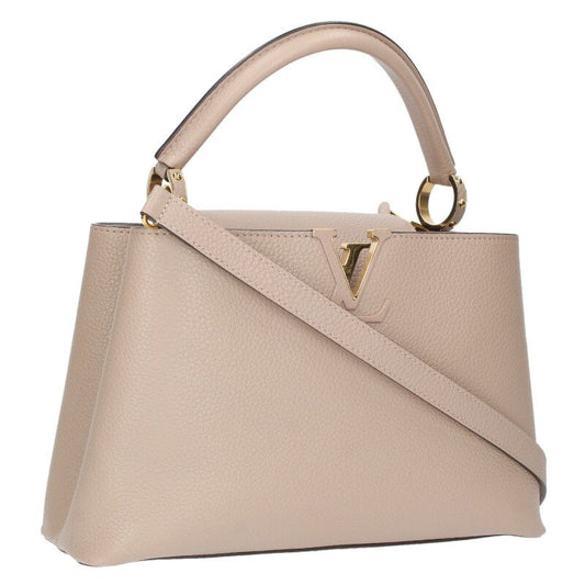 LOUISVUITTON Capucines MM Logo Leather 2-Way Size ONE SIZE