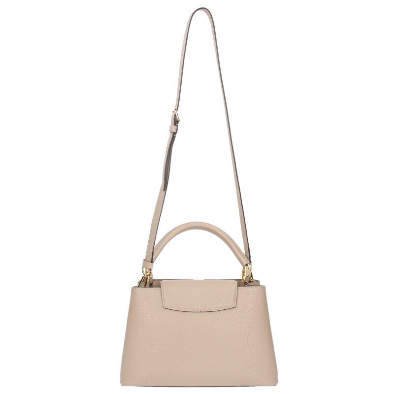 LOUISVUITTON Capucines MM Logo Leather 2-Way Size ONE SIZE