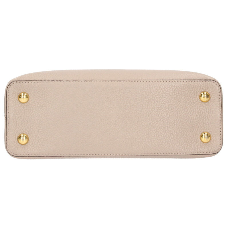 LOUISVUITTON Capucines MM Logo Leather 2-Way Size ONE SIZE