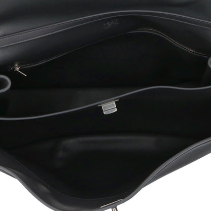 BALENCIAGA Rodeo Leather Handbag Grey Size ONE SIZE