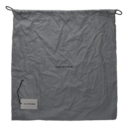 BALENCIAGA Rodeo Leather Handbag Grey Size ONE SIZE
