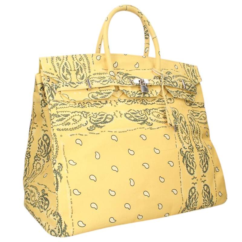 THE WORLD IS YOURS Paisley Travel Bag 50 Size ONE SIZE